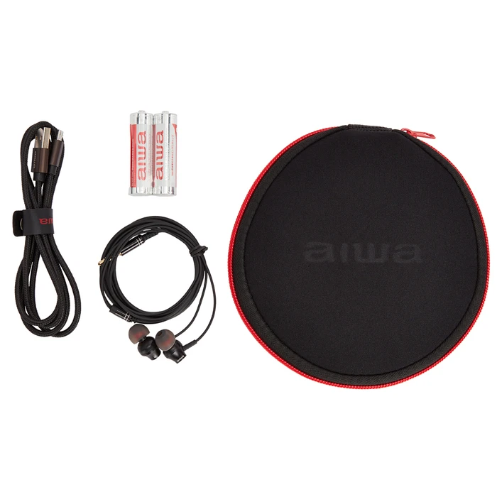Φορητό CD Player Aiwa With EARPHONES Black