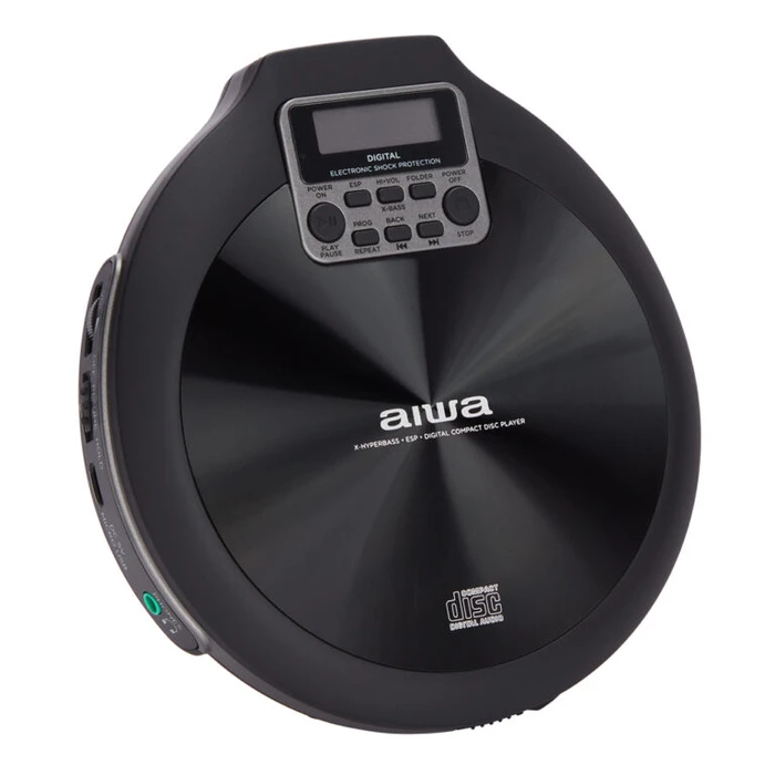 Φορητό CD Player Aiwa With EARPHONES Black