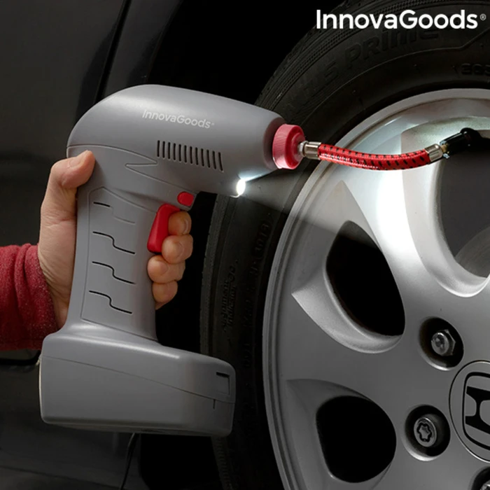 Φορητός Αεροσυμπιεστής με LED Airpro+ InnovaGoods