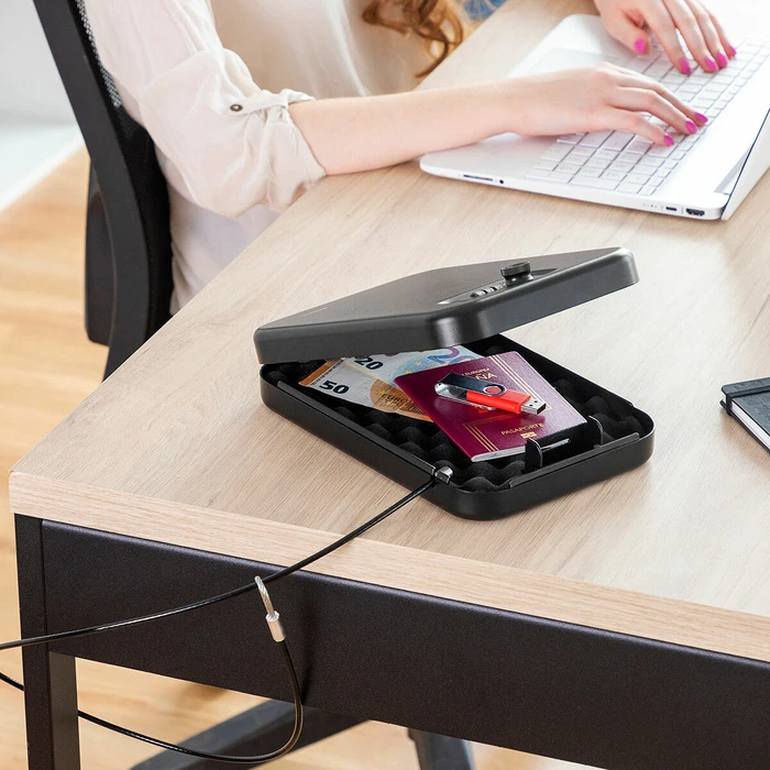 InnovaGoods Portable Safe with Security Cable Prisaven