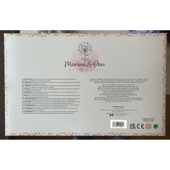 Κούκλα Μωρό Marina & Pau Pitus 40 cm