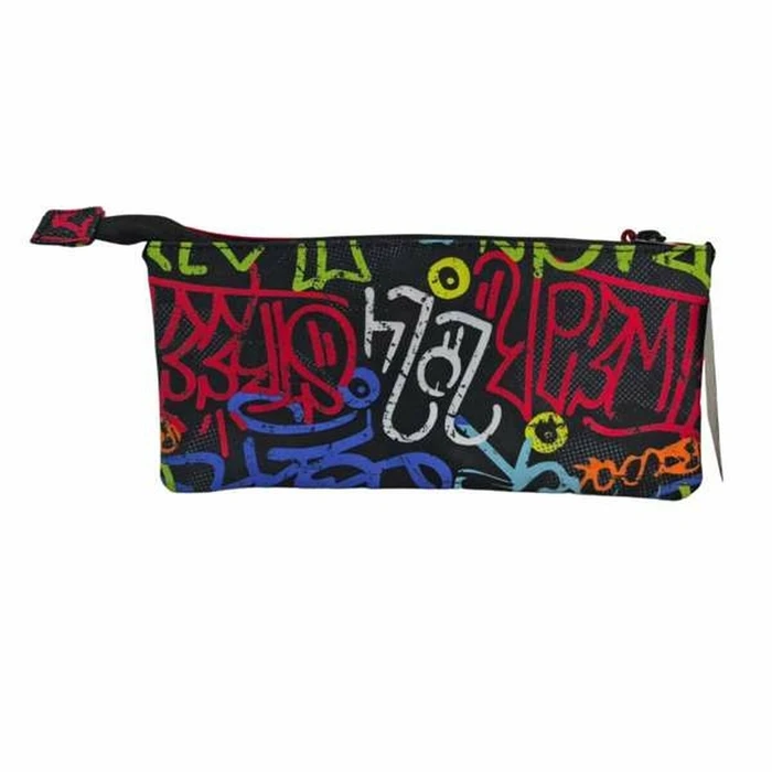 Τριπλή Κασετίνα Toybags Grafitti 11 x 23 x 5 cm