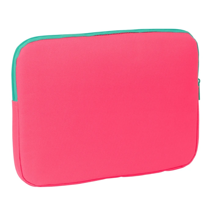 Κάλυμμα για Laptop Nait Nait Rosa fluor Ροζ 34 x 25 x 2 cm