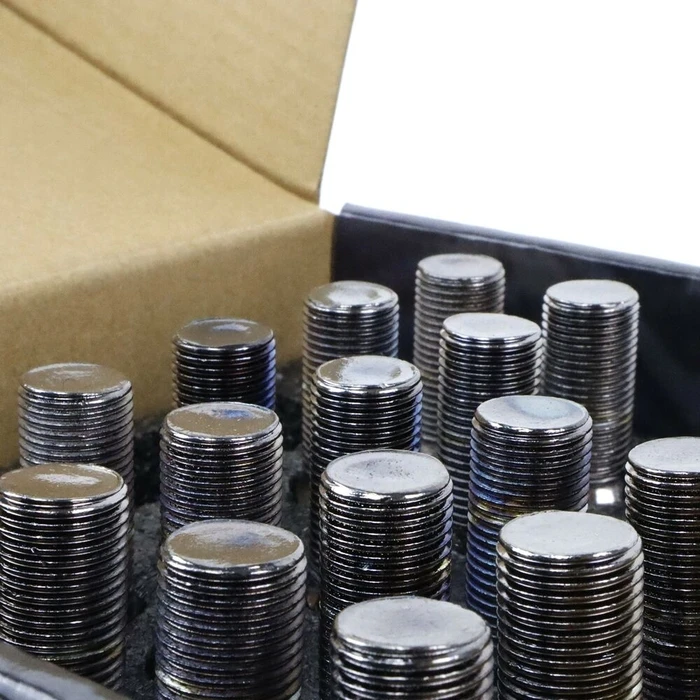 Set Παξιμάδια OMP 27 mm Ανθρακί 20 uds M12 x 1,25