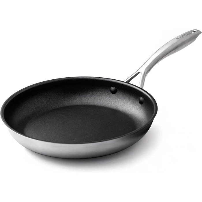 Castey Frying Pan Grey Stainless Steel 22 cm