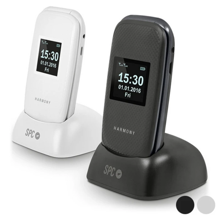 Κινητό Τηλέφωνο για Ηλικιωμένους SPC 2,4" Λευκό (Αγγλικό Menu)