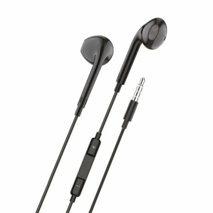 Tech One Tech TEC1002 In-ear Handsfree Ακουστικά με Βύσμα 3.5mm Μαύρο