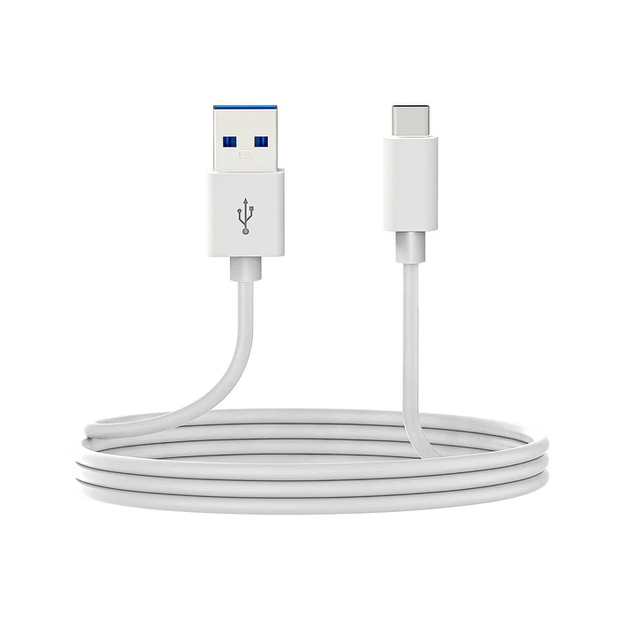 Καλώδιο USB-A DCU σε USB-C 30402065 Λευκό