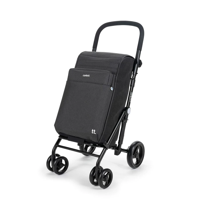 Carlett Shopping Trolley Urban Family Volcano Black
