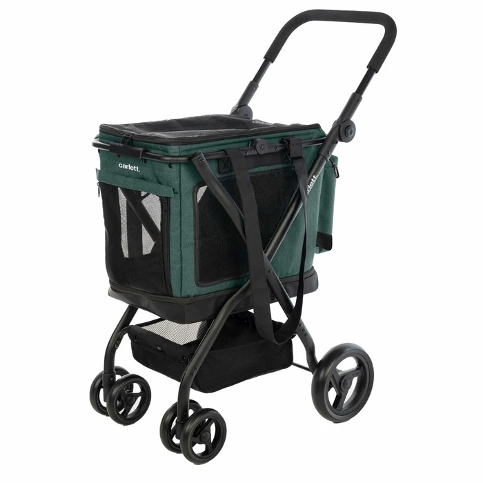 Carlett Shopping Trolley CUBE P PINE Green