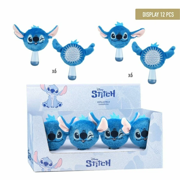 Παιδική Βούρτσα Ξεμπερδέματος Stitch Μπλε