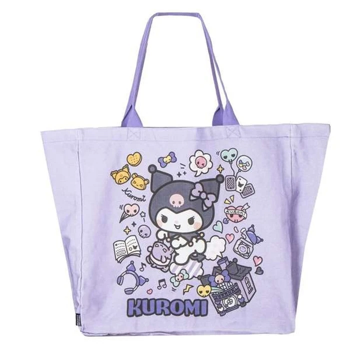 Hello Kitty Shopping Bag Kuromi Lilac 48 x 43 x 17 cm