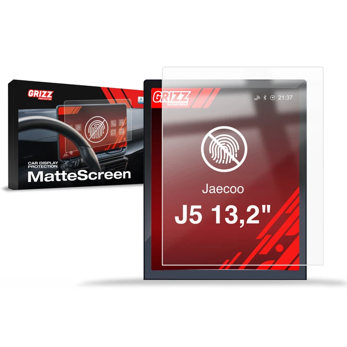 Matte GrizzGlass CarDisplay Protection Jaecoo J5 13,2" (2025-2026)