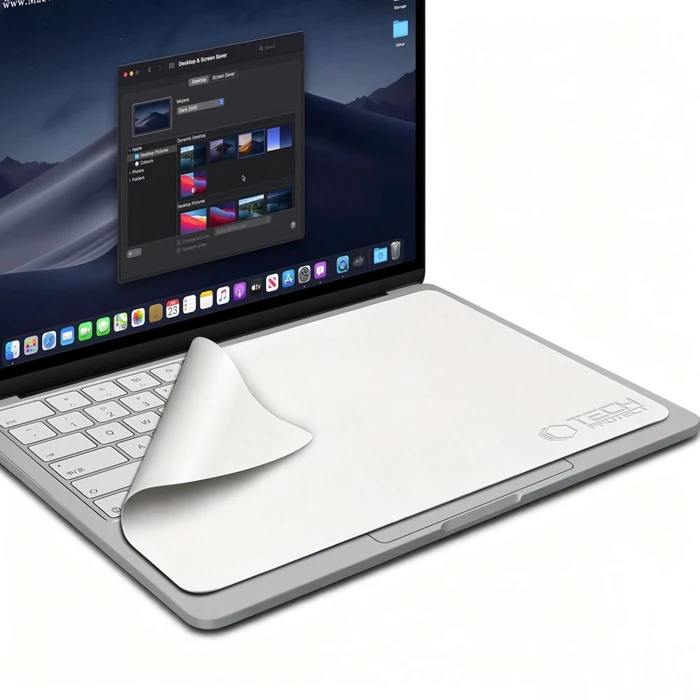 Tech-Protect Polishing Cloth Laptop 13-14 Grey