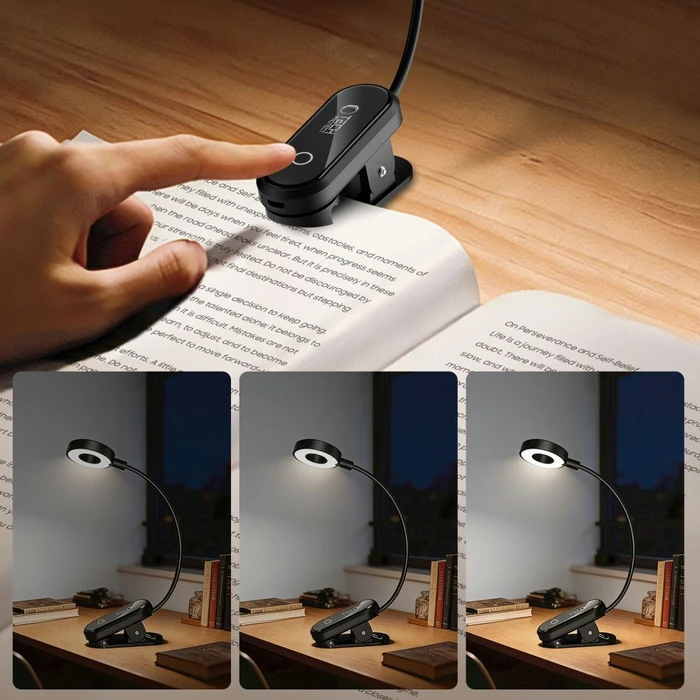 Tech-Protect LL100 Clip Reading Light Black