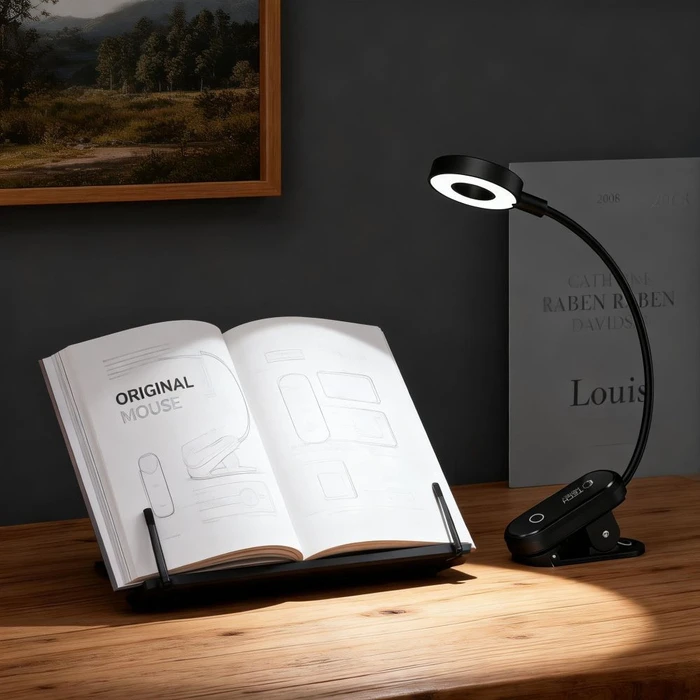 Tech-Protect LL100 Clip Reading Light Black