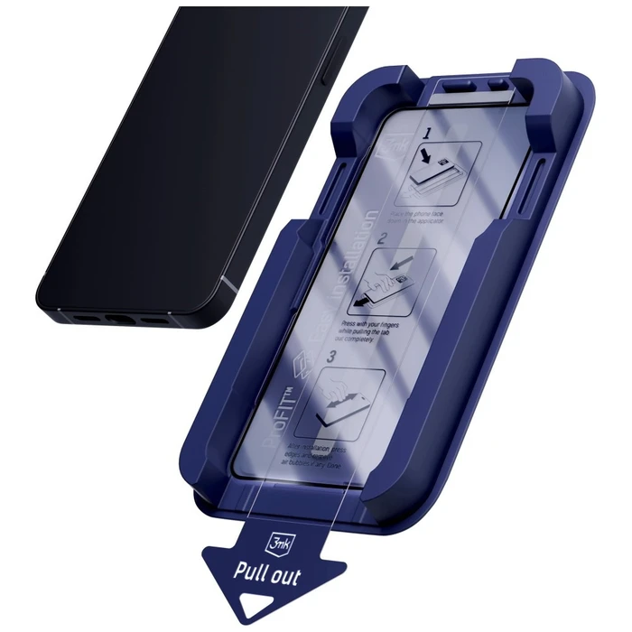 3MK HardGlass Max Privacy Apple iPhone 15 Pro black
