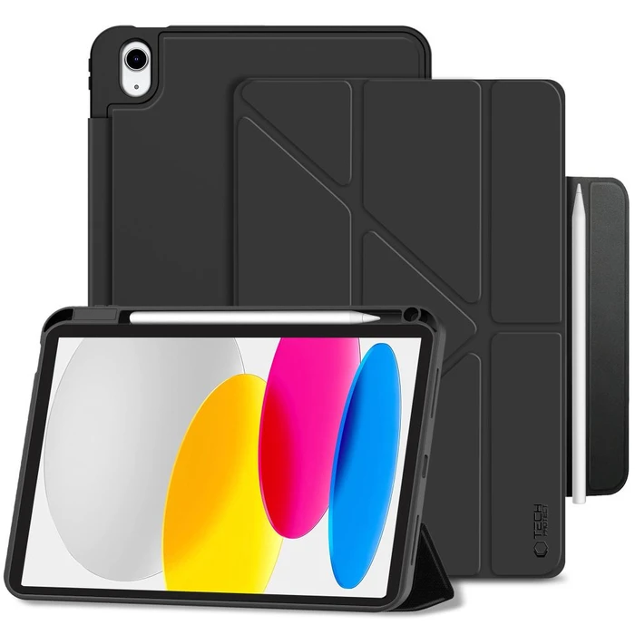 Tech-Protect Smartcase Pen Origami Apple iPad 10.9" 2022 / 11" 2025 Black
