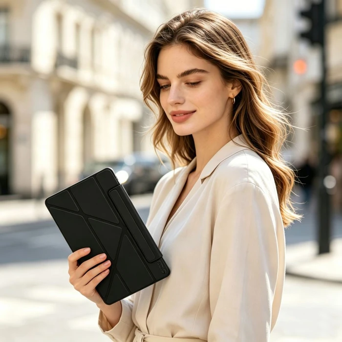Tech-Protect Smartcase Pen Origami Apple iPad 10.9" 2022 / 11" 2025 Black