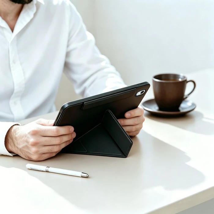 Tech-Protect Smartcase Pen Origami Apple iPad 10.9" 2022 / 11" 2025 Black
