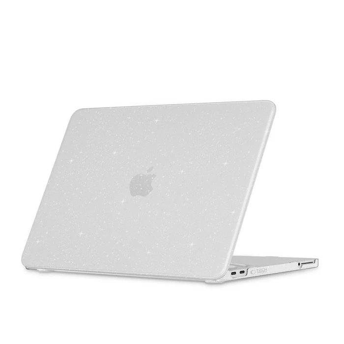 Tech-Protect Smartshell Apple MacBook Neo 13 2026 Glitter Clear