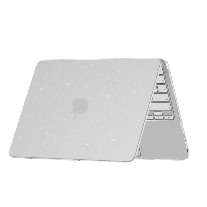 Tech-Protect Smartshell Apple MacBook Neo 13 2026 Glitter Clear