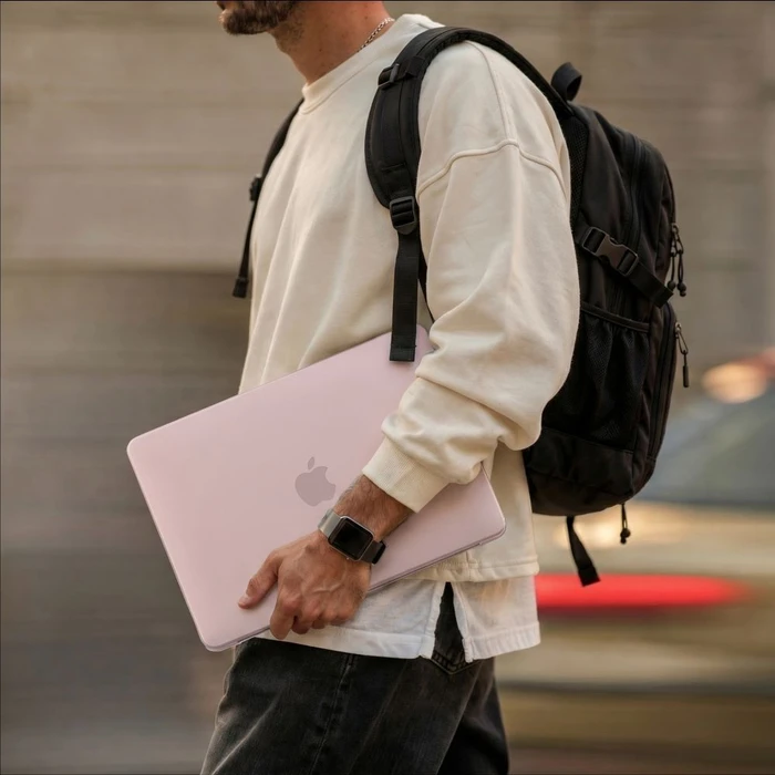 Tech-Protect Softshell Apple MacBook Neo 13 2026 Matte Blush