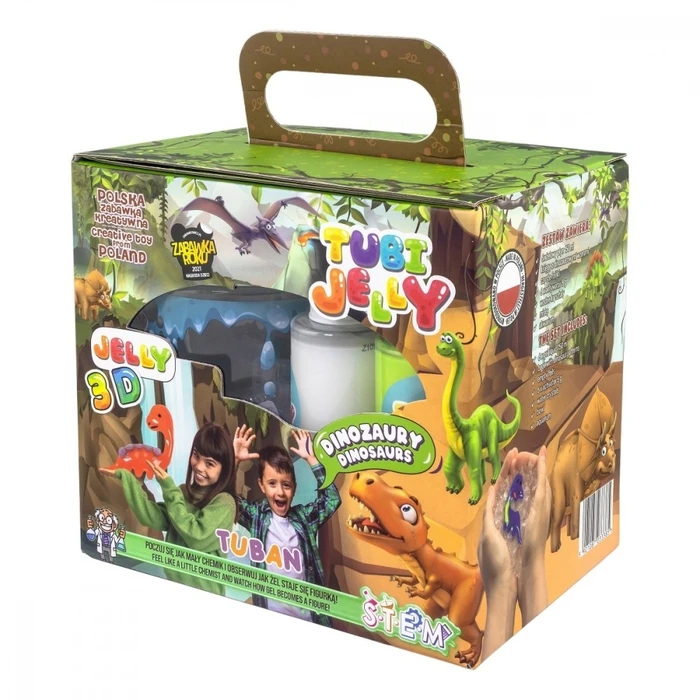 Παιδικές Χειροτεχνίες Tuban Creative set Tubi Jelly Set of dinosaurs - small aquarium