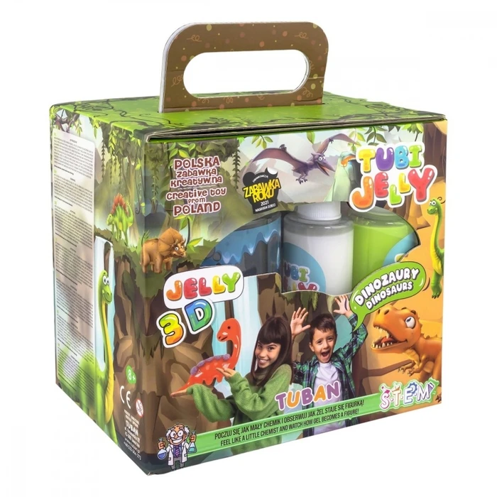 Παιδικές Χειροτεχνίες Tuban Creative set Tubi Jelly Set of dinosaurs - small aquarium