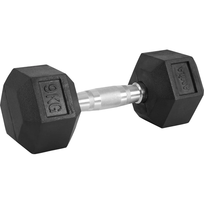 Βαράκι Amila Εξάγωνος Rubber Cover Class A - 9,0Kg