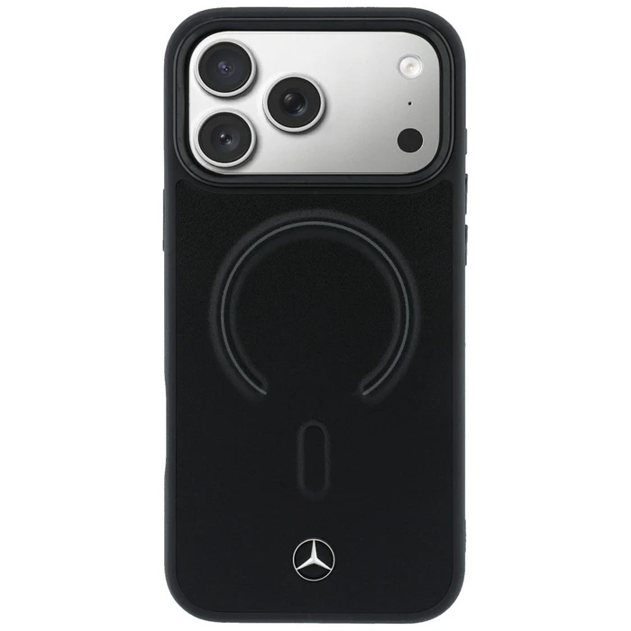 Mercedes Leather 3D MagSafe Apple iPhone 17 Pro Max black