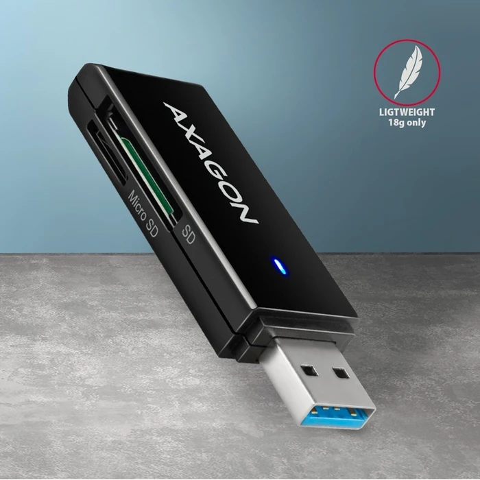 Card Reader Axagon Cre-S2n Usb-A 3. 2 Gen 1 