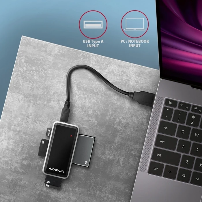 Card Reader Axagon Cre-X1 External Mini 5-Slot