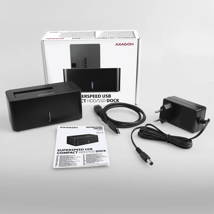 Docking Station Axagon Adsa-Sn Usb 3.2 Gen 1 1x Sata 6g Hdd