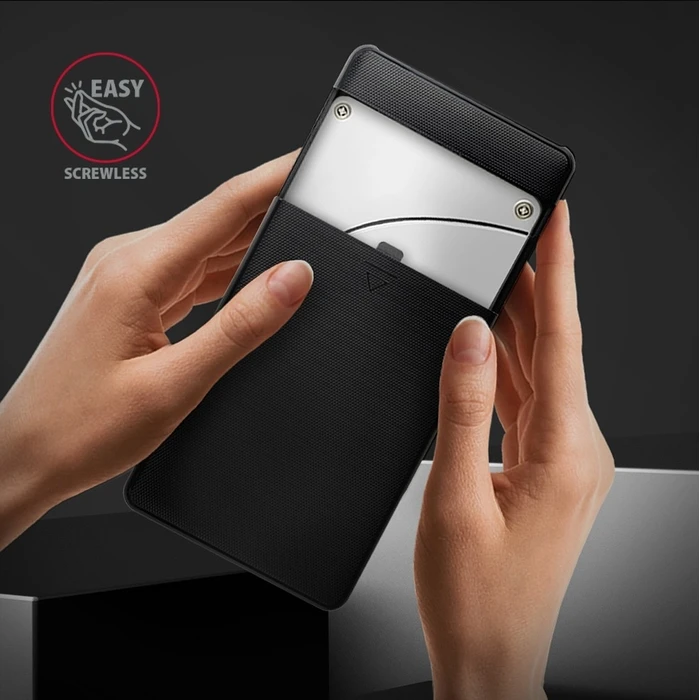 Θήκη Σκληρού Δίσκου Axagon Ee25-Sl External Housing, Plastic, Screwless, 3.2 Gen1 Sata 6g 2.5, Black