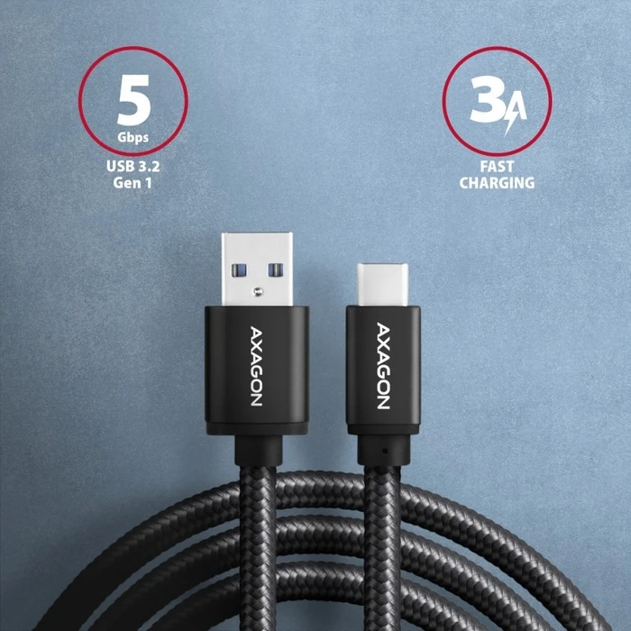 Καλώδιο Axagon Bucm3-Am20ab Wir E Usb-C - Usb-A 2m