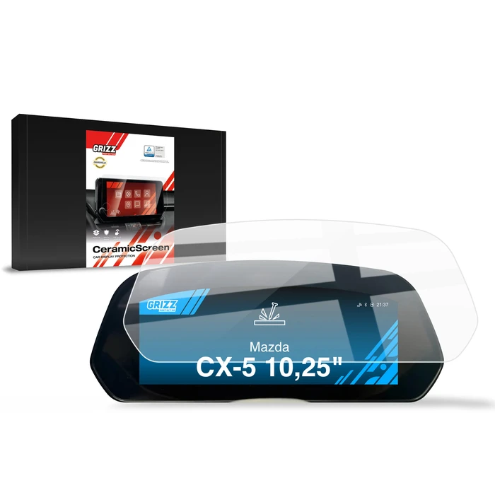 Ceramic GrizzGlass CarDisplay Protection Mazda CX-5 Virtual Cockpit (2026)