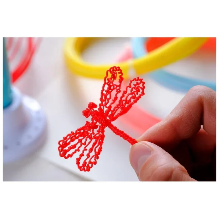 MyFirst 3dPen Make στυλό 3D + 9 πολύχρωμες ράβδοι PCL, κόκκινο