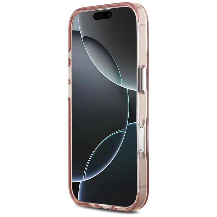 Karl Lagerfeld IML Choupette Sketch Logo MagSafe Apple iPhone 17 pink