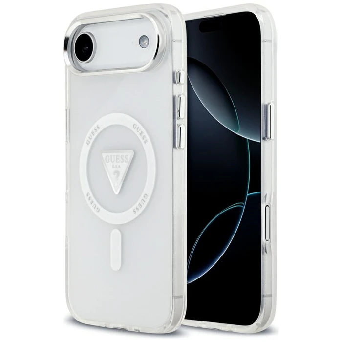 Guess IML Gradient Triangle Logo MagSafe Apple iPhone Air clear