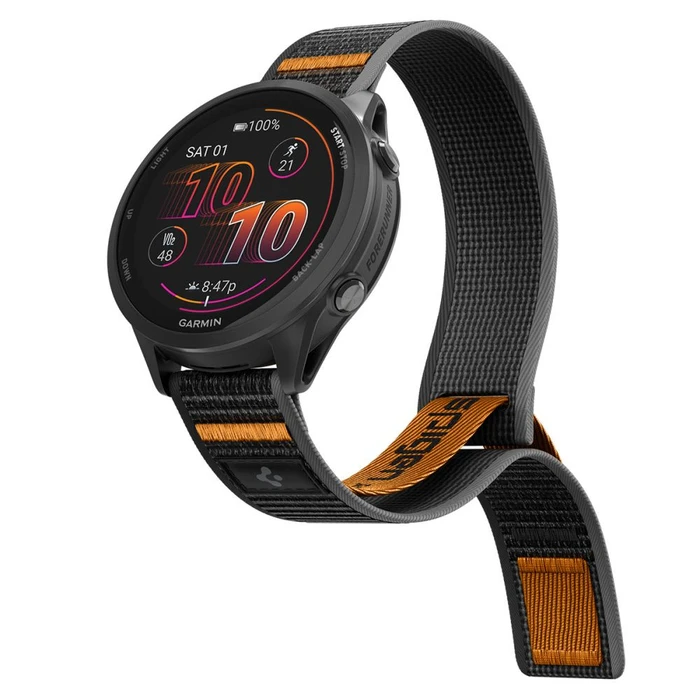 Spigen Athlex Air Garmin Quick Release 22mm Active Black/orange
