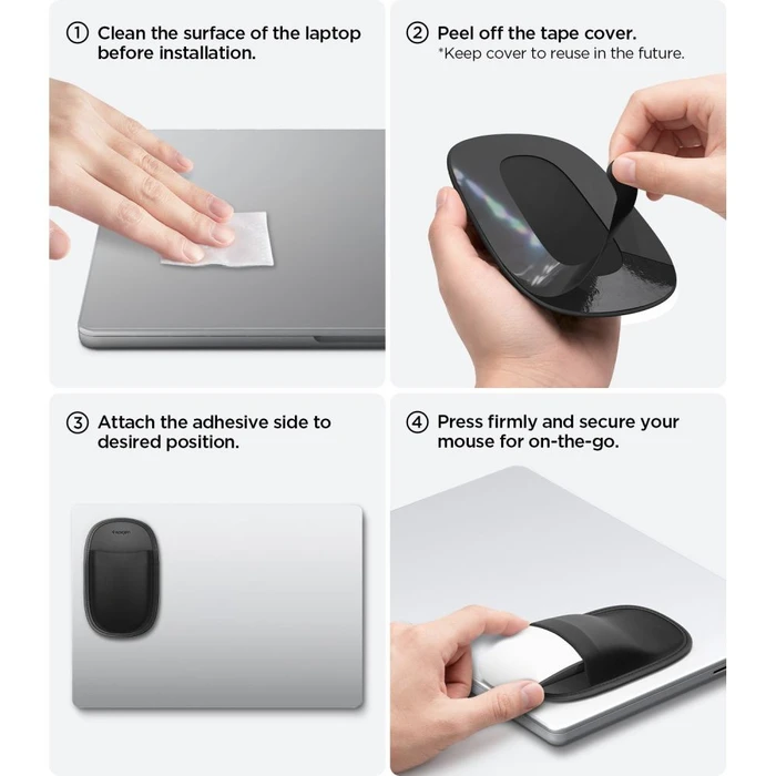 Spigen LD220 Mouse Sleeve Black