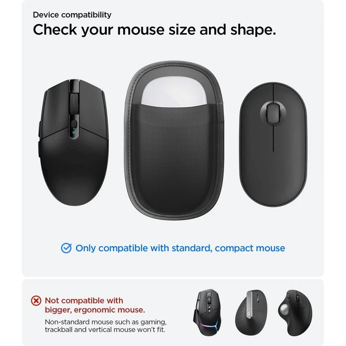 Spigen LD220 Mouse Sleeve Black
