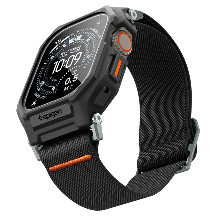 Spigen Lite Fit Pro & Tempered Glass Apple Watch Ultra 1 / 2 / 3 49mm Matte Black