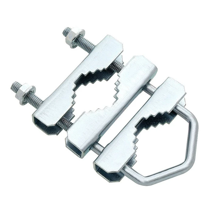 Masts Bases DM PROELECTRONICS Double Clamps