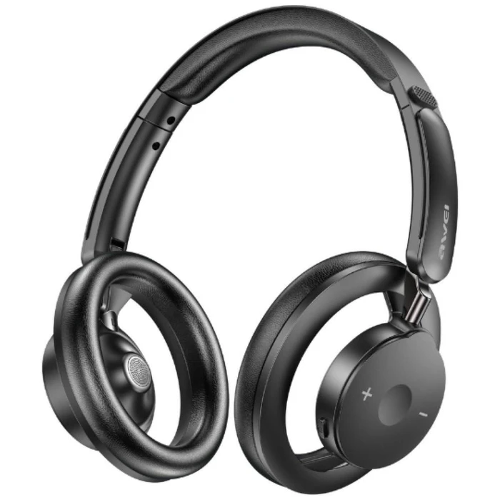 AWEI AT33 Wireless Over-Ear Headphones Black