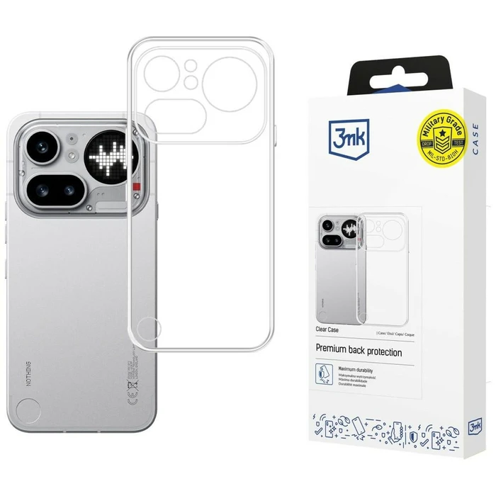 3MK Clear Case Nothing Phone (4a) Pro