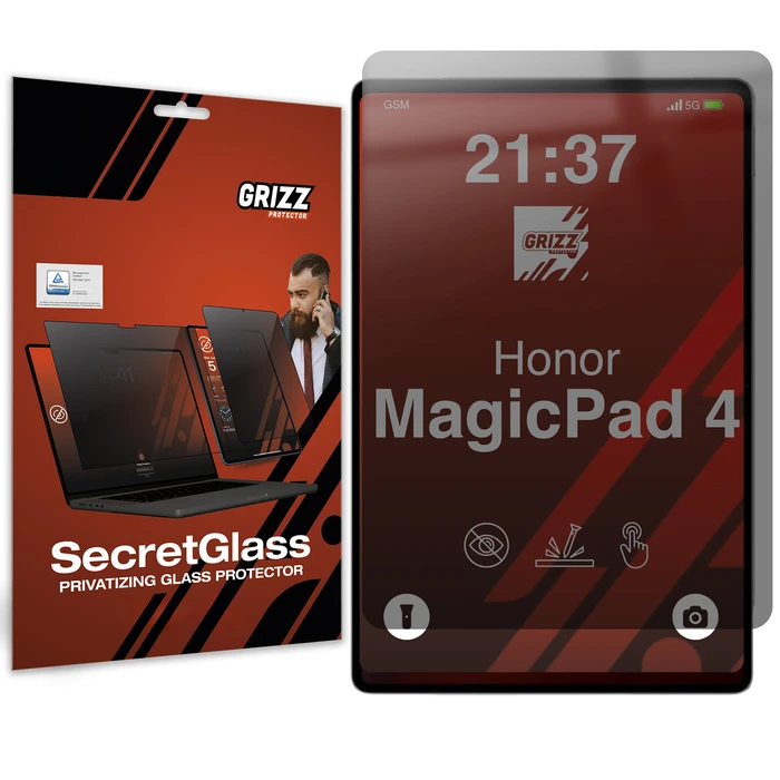 GrizzGlass SecretGlass Honor MagicPad 4