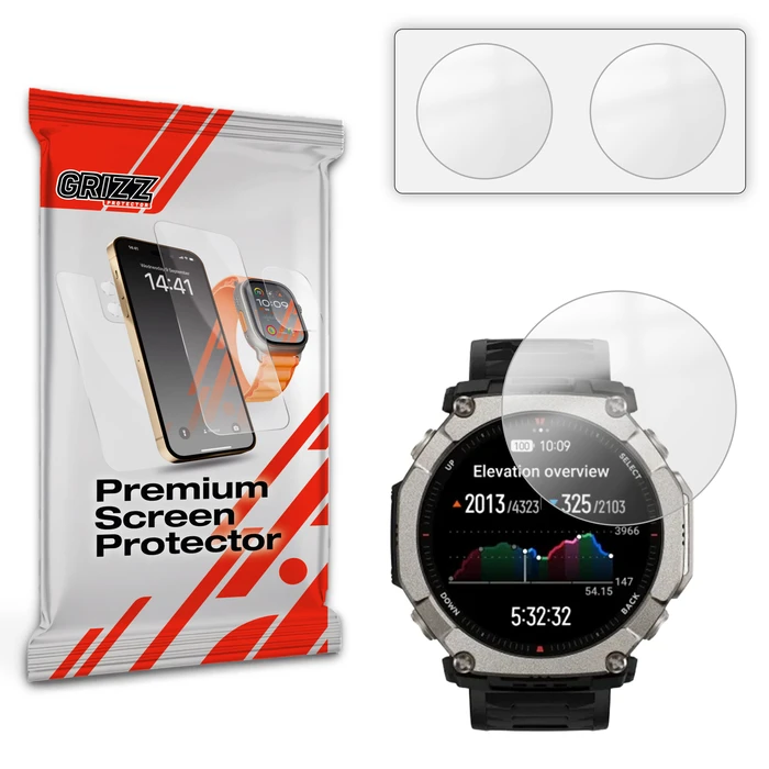 GrizzGlass PaperScreen Amazfit T-Rex Ultra 2