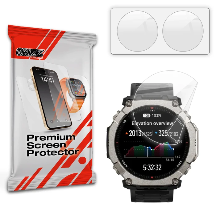 GrizzGlass CeramicFilm Amazfit T-Rex Ultra 2